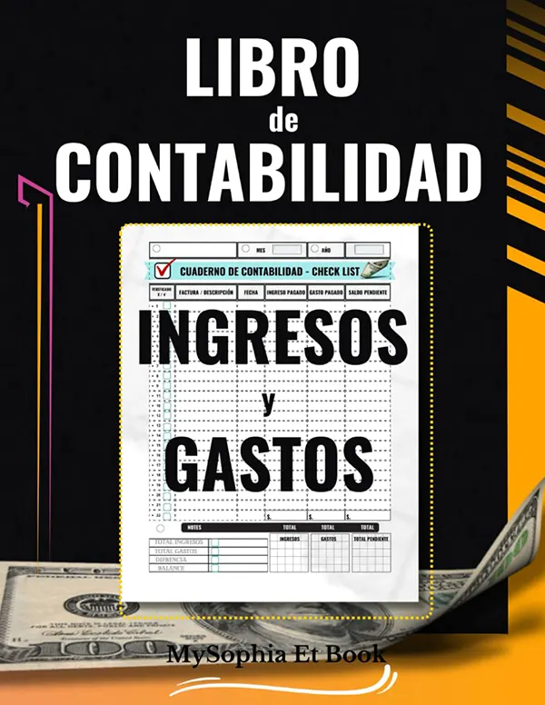 Libro de Contabilidad Ingresos y Gastos Gestiona tus finanzas con facilidad, registro de ingresos y gastos diario, su cuaderno de contabilidad 1 Libro de Contabilidad Ingresos y Gastos Gestiona tus finanzas con facilidad, registro de ingresos y gastos diario, su cuaderno de contabilidad